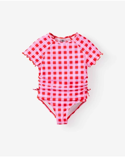Cotton On Kids - Florence S/S Rashie And Bikini Bottom Set