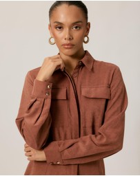 Tussah - Sophie Brushed Mini Dress
