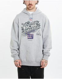 Vintage by The Real Deal - Pre Loved - Vintage NFL New York Giants Hooded Sweatshirt