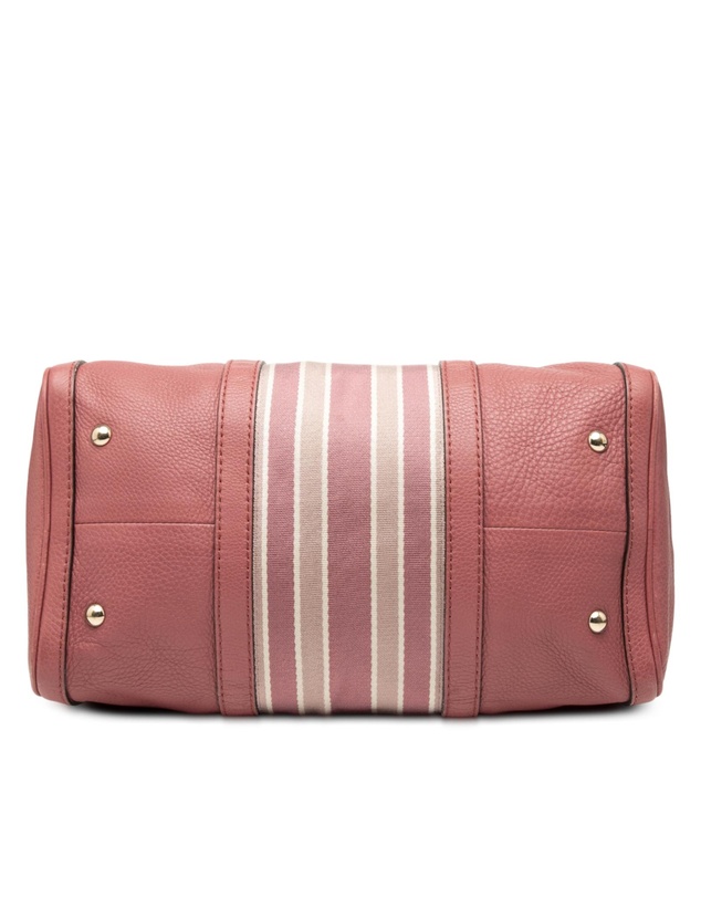Pre-Loved by Azura Reborn - Pre-Loved Medium Calfskin Web Joy Boston Bag