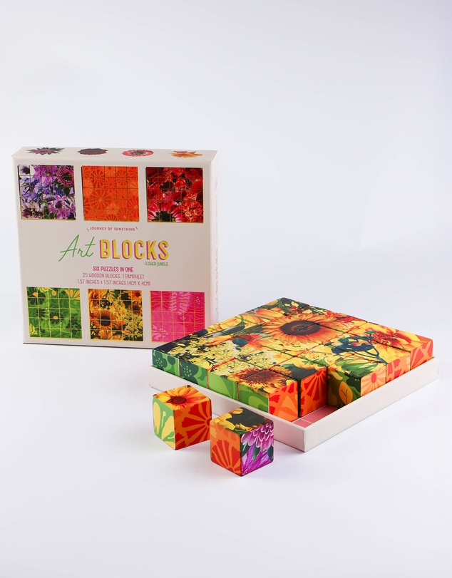 Journey Of Something - Art Block Puzzle - Flower Jungle