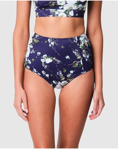 UNE PIECE - Never Say Never High-Waisted Bikini Bottom