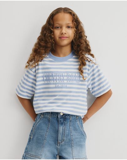 Mid Blue Stripe