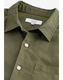 NEXT - Linen Blend Short Sleeve Shirt