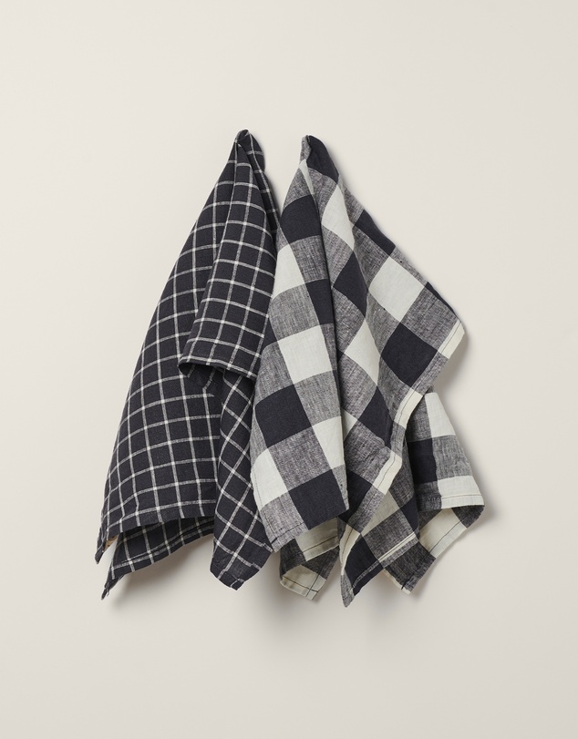 Carlotta + Gee - 100% Linen Tea Towel Set