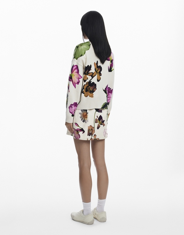Desigual - Floral print cardigan