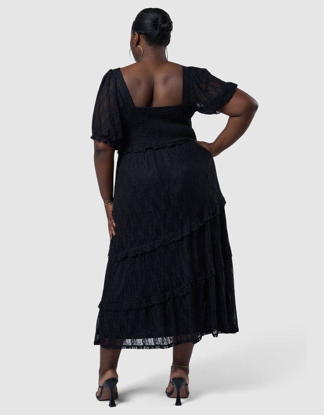 Sunday In The City - Highway Lace Midi Dress