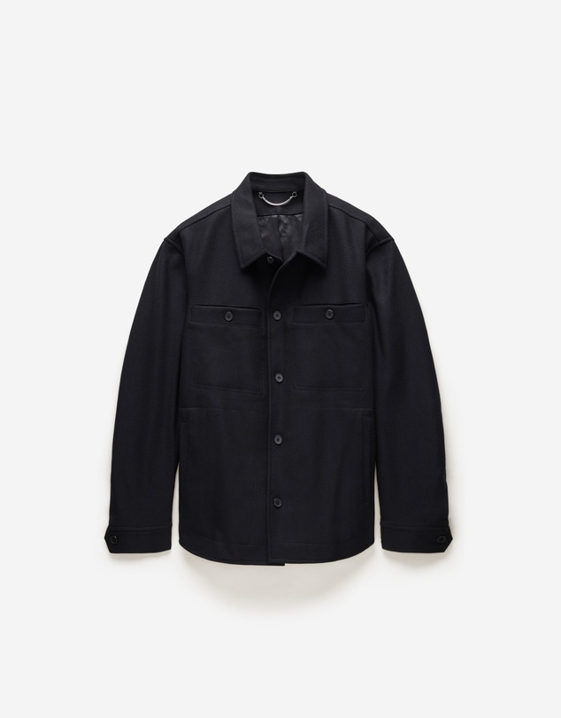 Calibre - Melton Shirt Jacket Black