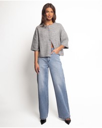 Petal & Pup - Lilith Knit Top - Grey