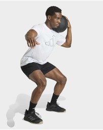 adidas Performance - WORKOUT ESSENTIALS FEELREADY LOGO T-SHIRT Mens