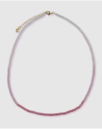 Miz Casa and Co - Crystal Beaded Necklace Stack