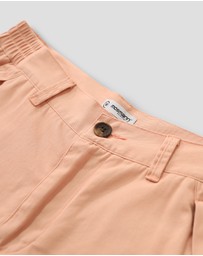 Mosmann - Brando Chino Shorts - Coral