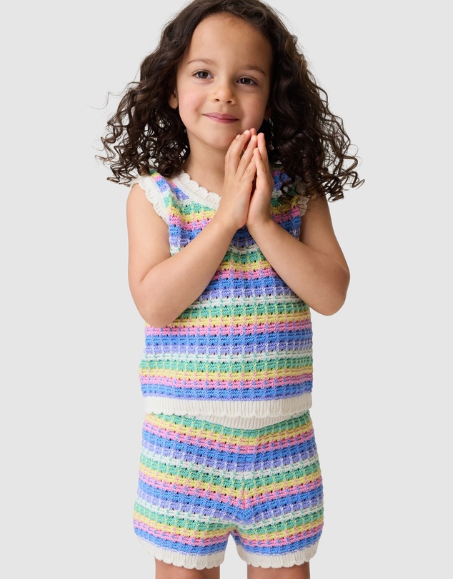 GAP - Summer Crochet Sweater - Babies-Kids