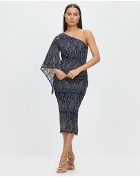 Romance by Honey and Beau - Lolita One Shoulder Dress