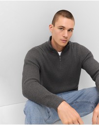 UNISON - Half Zip Knit