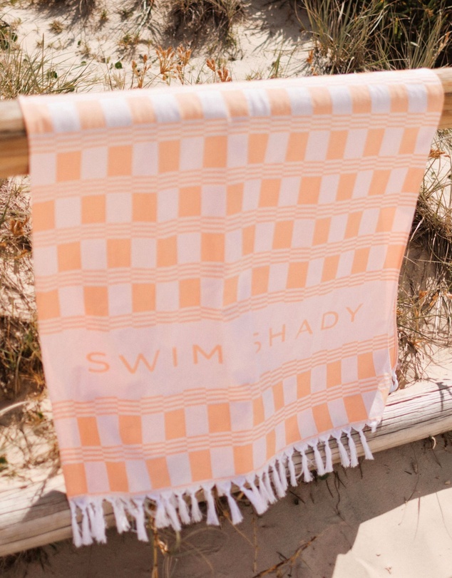 Swim Shady - Sun Kissed Beach Towel