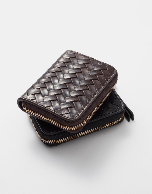 & Other Stories - Braided Leather Wallet