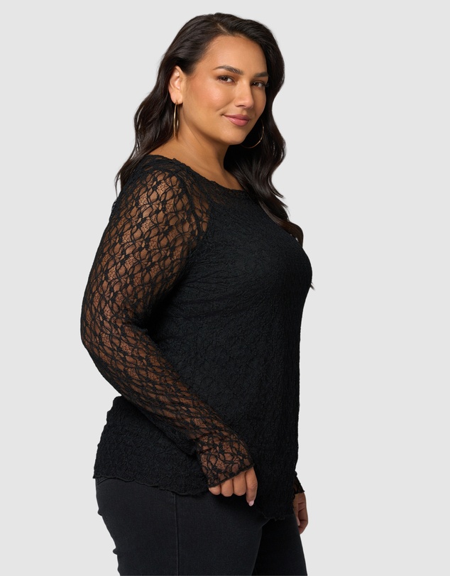 Sunday In The City - Urban Chaos Lace Top