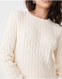 Forcast - Juanita Cotton Cable Knit