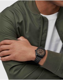 Fossil - Machine Black Analogue Watch
