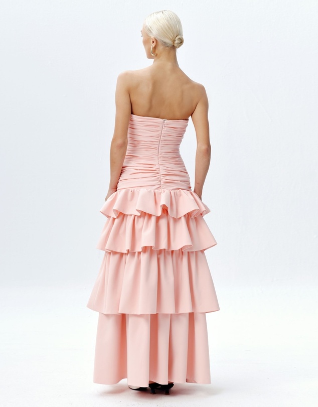 JUSTIN TONG - Elara Ruffle Dress