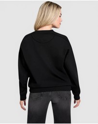 GUESS - Triangle Studs Sweatshirt