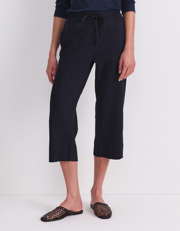 Sportscraft - Rosa Crop Linen Pant