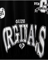 GUESS Originals - Guess Originals Shirred Printed Sports T-Shirt