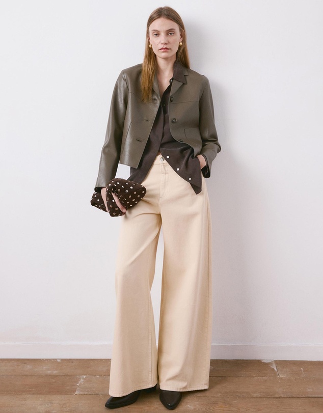 M.N.G - Faux-Leather Jacket With Pockets