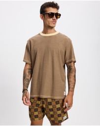 Rhythm - Contrast Vintage Terry SS T-Shirt