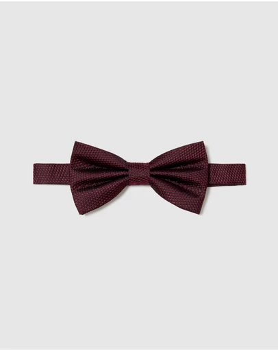 Politix - Vance Textured Two-tone Bow Tie