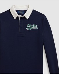 Polo Ralph Lauren - Logo Fleece Rugby Sweatshirt - ICONIC EXCLUSIVE - Teens