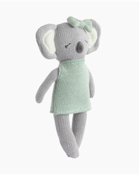 Living Textiles - Knitted Animal Toy- Kimmy the Koala