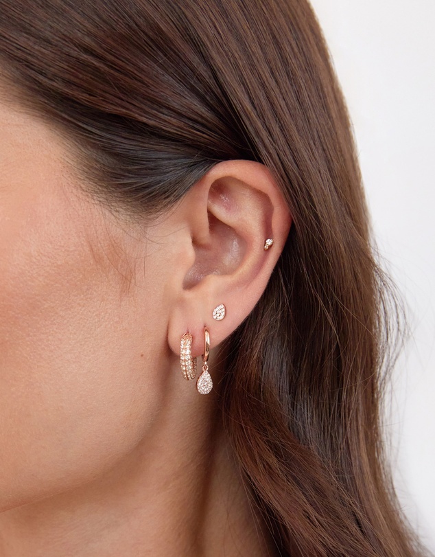 The Silver Collective - Linda Drop Earrings