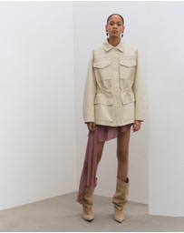 M.N.G - Oversized Parka with Pockets