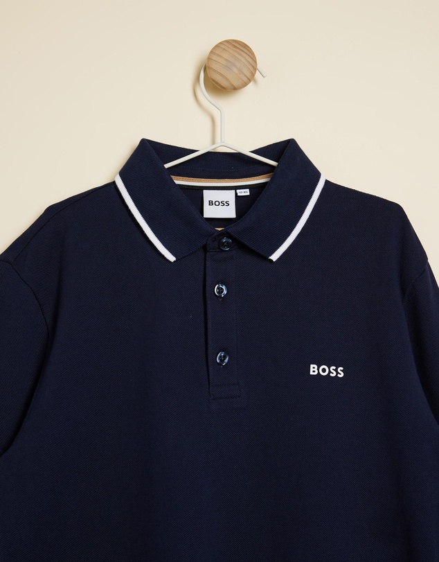 BOSS - Long Sleeve Polo - Kids-Teens