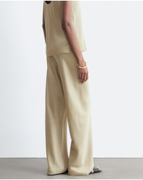 & Other Stories - Drawstring Twill Trousers