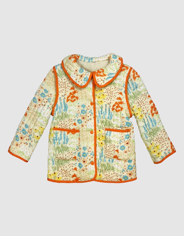 Banabae - Convertible Quilted Print Jacket - Meadow