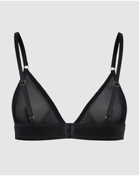 Sotto Brand - Sotto Sotille Mesh Bra Black