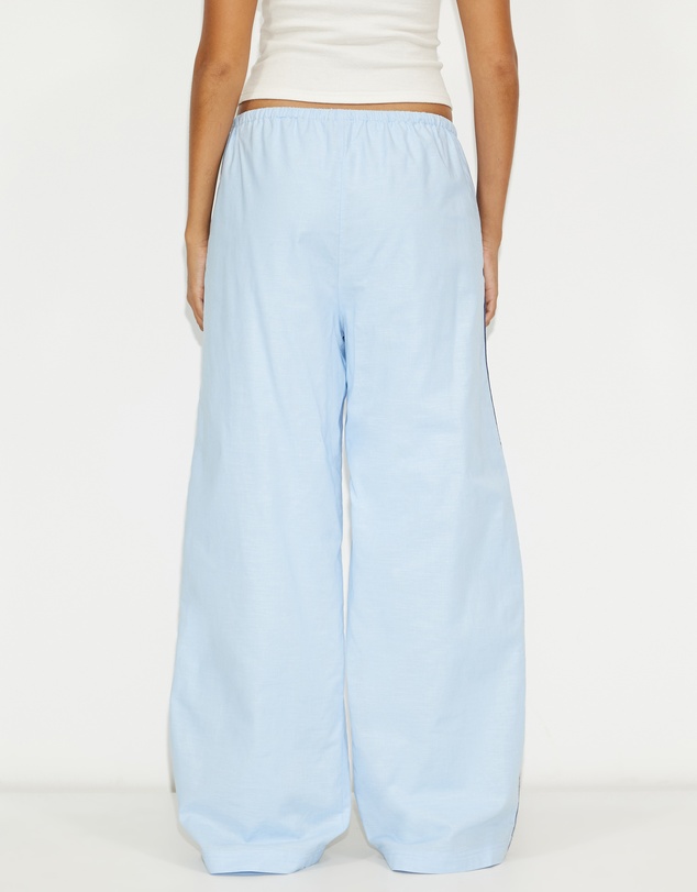 Dazie - Aloe Stripe Linen Blend Pants