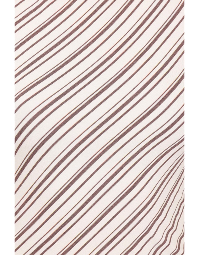 Petal & Pup - Amber Skirt Set - Cream/Brown Stripe