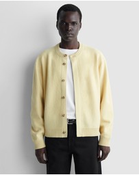 COS - Boiled-Wool Crew-Neck Cardigan