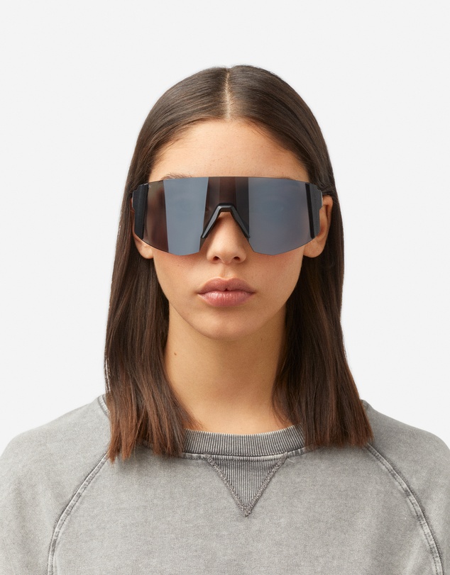 Hawkers Co - HAWKERS Lynx Big - Black Smoke Flash Sunglasses for Men and Women