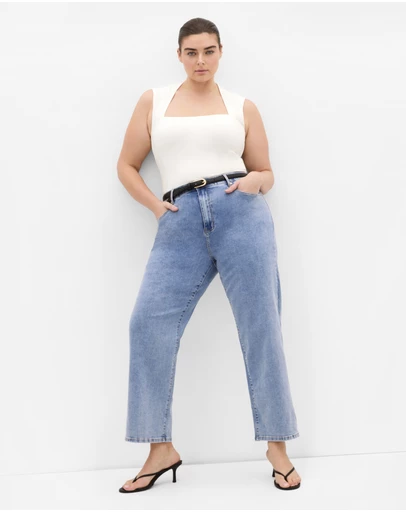 City Chic - Harley Fit Dani Straight Leg Jean