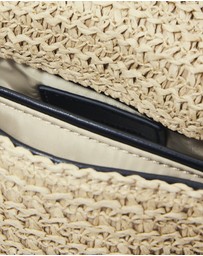 Desigual - Raffia phone holder wallet