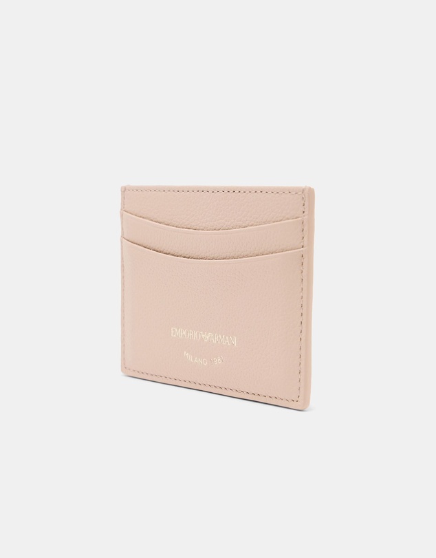 Emporio Armani - Tumbled Leather Card Holder