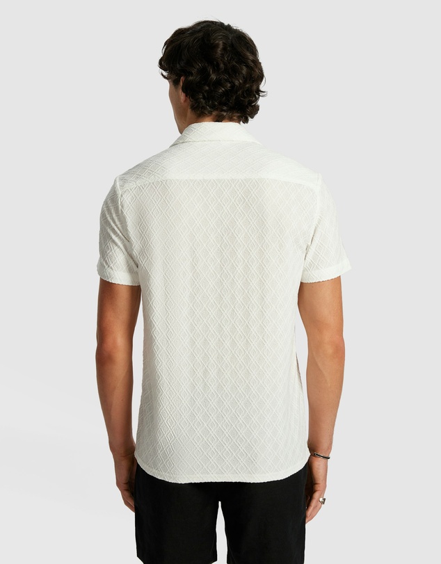 yd. - Murdock Textured Shirt