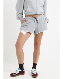 Subtitled - Brie Cropped Fleece Shorts