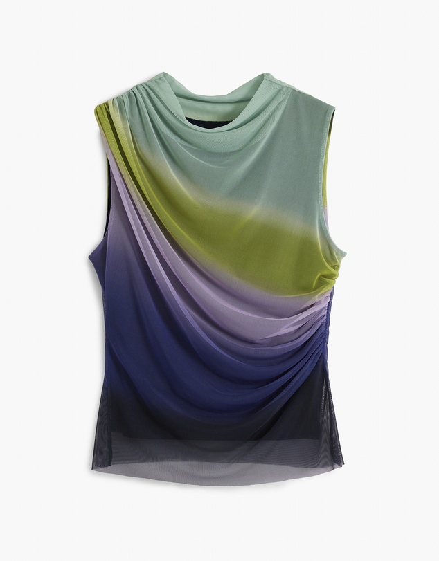 Desigual - Gradient tulle T-shirt