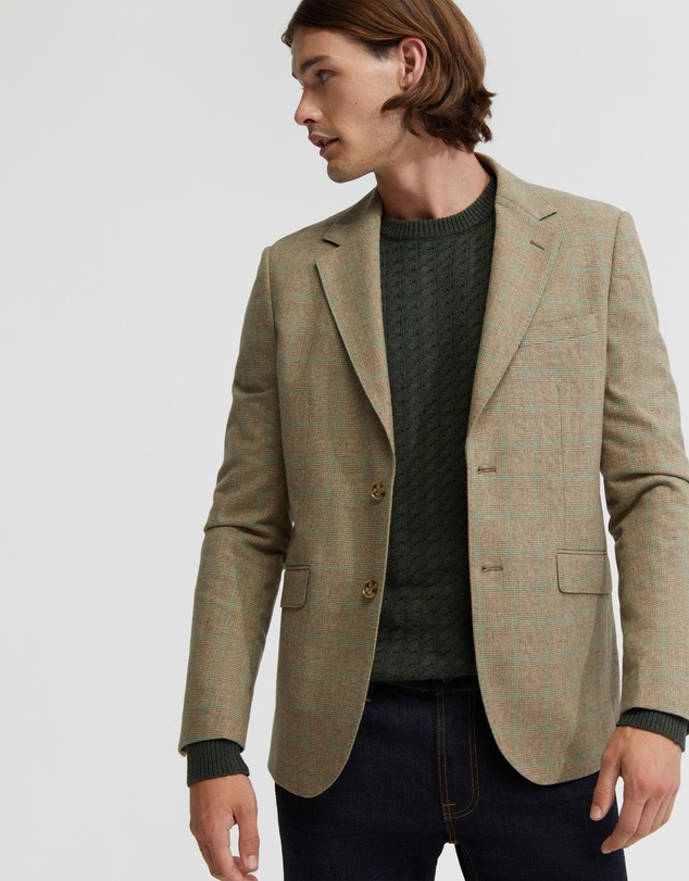 Oxford - Blake Wool Rich Check Blazer